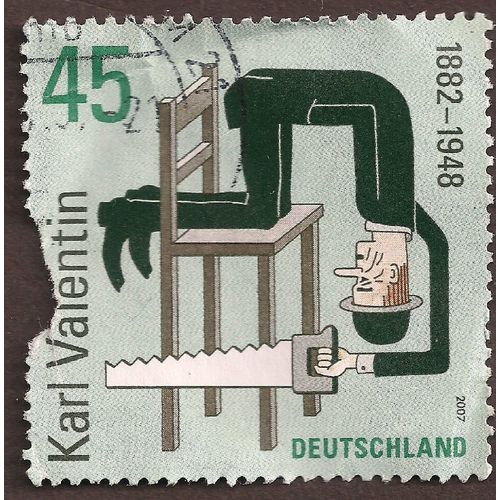 GERMANY, OECD 1961-1986, green 2007, €0.45 #8