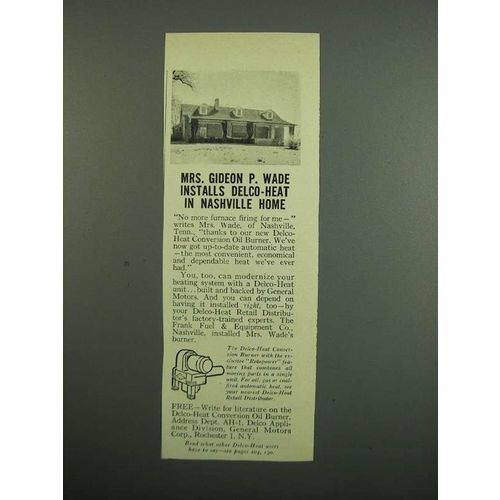 1950 Delco Heat Conversion Oil Burner Ad - Nashville