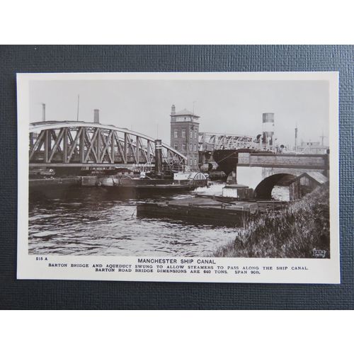 Manchester Ship Canal Postcard #1