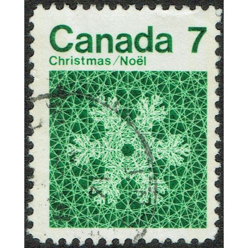 Canada 1971 Christmas 7c Green SG688 FU