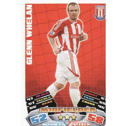 Match Attax 2011/2012 243 Glen Whelan Stoke City