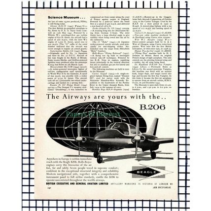(6785) Science Museum London New Gallery - 1963 Article