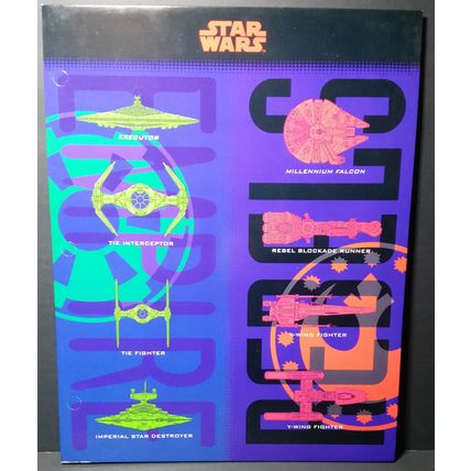 Star Wars Empire Rebels Ships School Portfolio Folder - VHTF!!