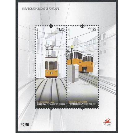 Portugal Mi Block 299: Lifts and Cable Cars
