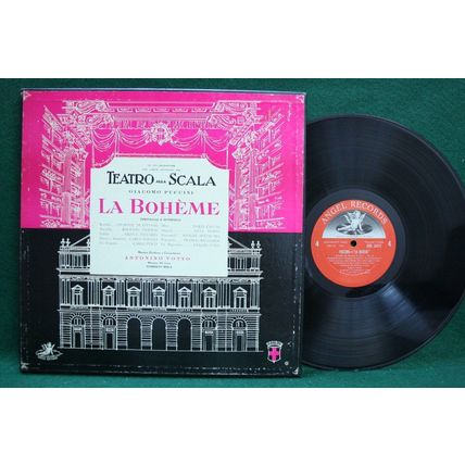 Antonino Votto/Stefano/Callas/Moffo - Puccini: La Boheme - 2-LP - 3560 B/L - EX+