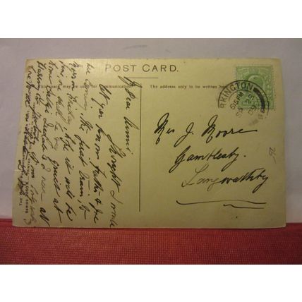 MISS NINA SEVENING . actress. used antique postcard RP by Philco 1009 pm =