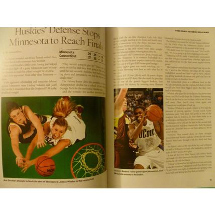 THE ROAD TO SAN ANTONIO & NEW ORLEANS 2003-04 U CONN HUSKIES BASKETBALL CHAMPION