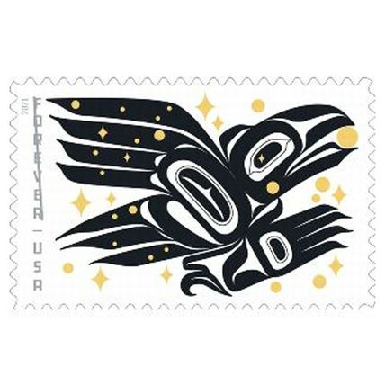 Raven Story Sheet of 20 Current Rate Postage Stamps Scott 5620 - Stuart Katz