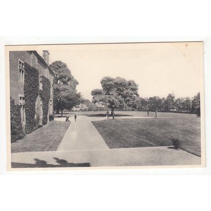 View from Memorial Hall Bishop's Stortford College Postcard Hertfordshire