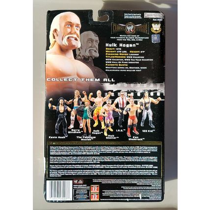 wwe wwf ljn classic superstars series 11 hulk hogan wrestling figure