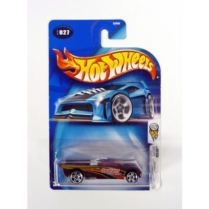 Hot Wheels Bedlam #027 First Editions 27/100 Black Die-Cast Car 2004