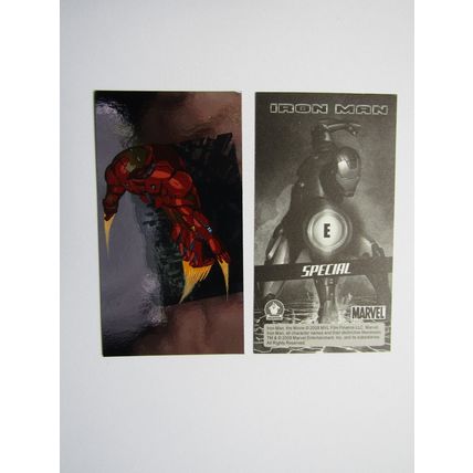 Marvel - Iron Man The Movie 2008 - Preziosi Sticker Drop-down Choice (e18)