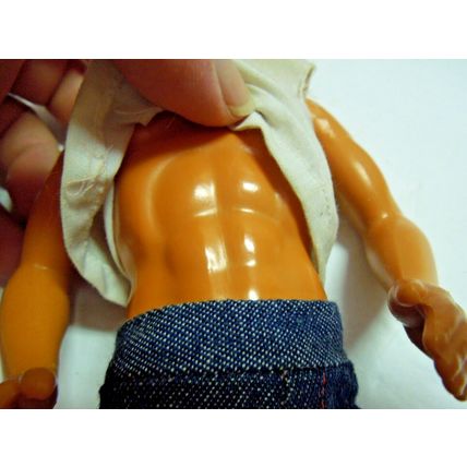 Mattel Barbie Ken Doll 1968 Body Twist N Turn Brown Hair Blue Eyes MALAYSIA