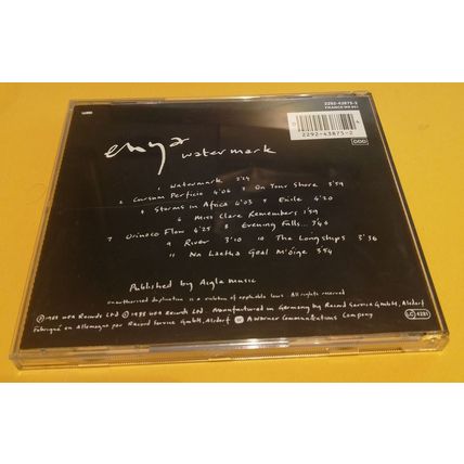 CD Album - Enya - Watermark