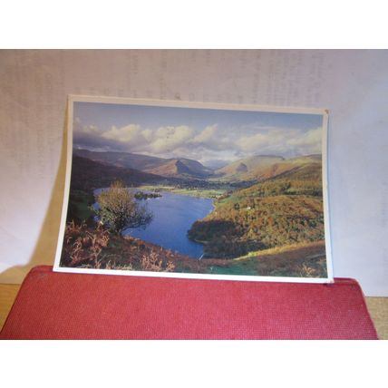 VALE OF GRASMERE, Lake District used postcard 1989 pm =