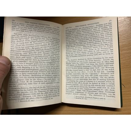 1902 "THE FRENCH REVOLUTION A HISTORY" THOMAS CARLYLE ANTIQUE LEATHER BOOK (P3)