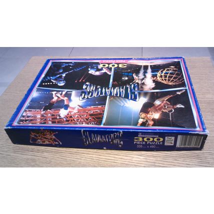 GLADIATORS TV TIE-IN Jigsaw Puzzle (300 Piece) VINTAGE 1992 (Complete)