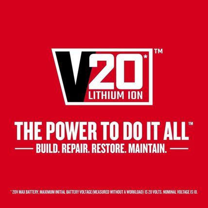 CRAFTSMAN V20 Cordless Hammer Drill Kit, 1/2 Inch, 2 Batteries and Charger Inclu