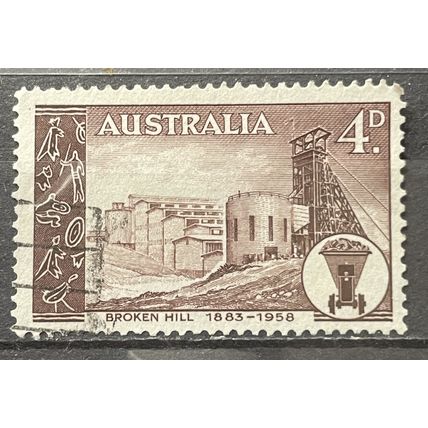 AUSTRALIA 1958 SG 0305 USED #2