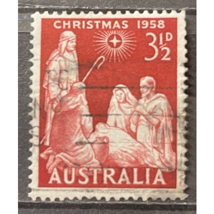 AUSTRALIA 1958 SG 0306 USED #1