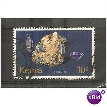 Kenya.SG119 10s Sapphire.Fine Used.ns