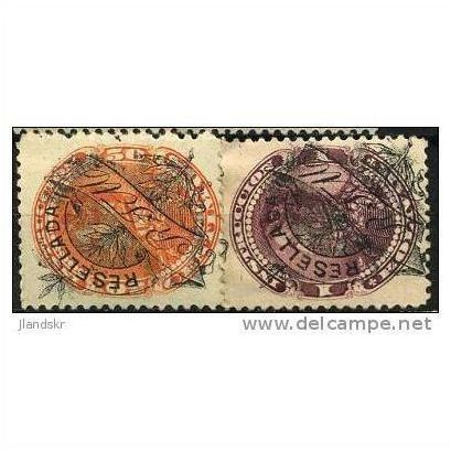 1900 Michel S67+S68 - MH (*)