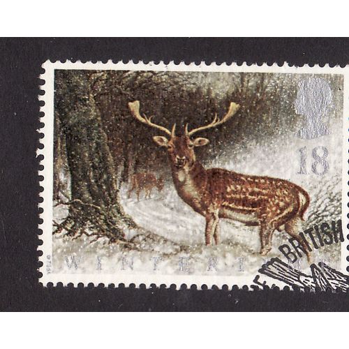 1992 Wintertime, used stamp SG 1587 #2