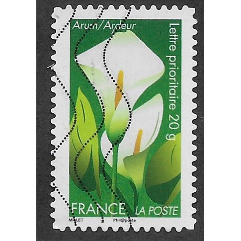 FRA 2012 (60c)(S/A) 'FLOWERS - ARUM ' FINE USED (EBID56-718)