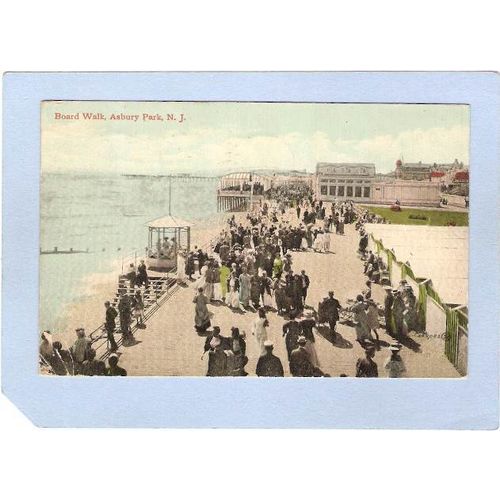 New Jersey Asbury Park Boardwalk~1775