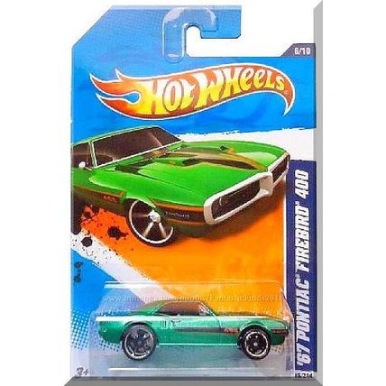 Hot Wheels - '67 Pontiac Firebird 400: Street Beasts '11 #86/244 *Green*