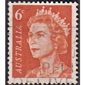 AUSTRALIA, 1970 6c ERII, SG 387a (Scott #401A), used