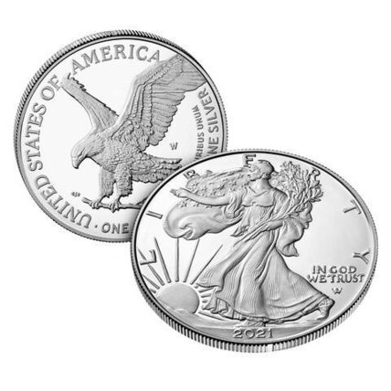 American Eagle 2021 One Ounce Silver Proof Coin ( 21 EAN )