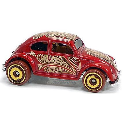 Hot Wheels - Volkswagen Beetle: '21 Holiday Racers #4/5 - #96/250 *Valentines*