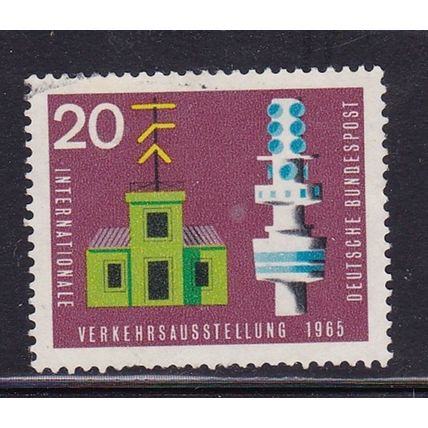GERMANY 1965 INTERNATIONAL TRANSPORT 20pf USED SG1392