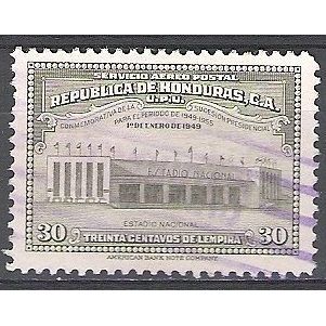 Honduras 1949 Michel 447 O Cote (2008) 0.50 Euro Stade national