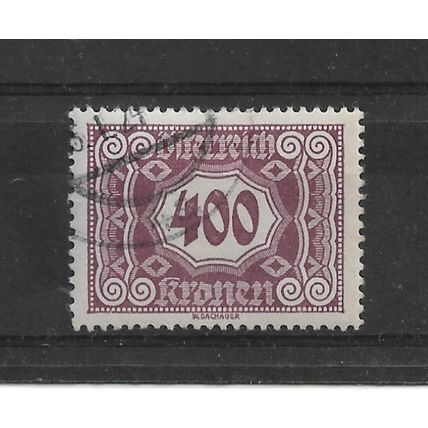 Austria.D535 400k Purple.Fine Used.Aug22