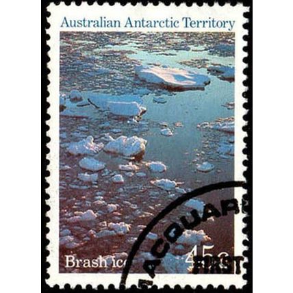 AAT 1984 Scenes Brash Ice 45c Used Stamp Australian Antarctic Territory