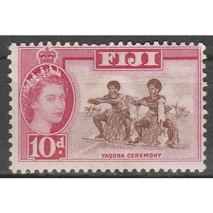 Fiji 1963 10d Yaqona Ceremony SG 305 U/Mint