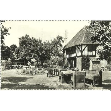 Kent CHESTFIELD GOLF CLUB Lounge Postcard (Valentine K.3106)
