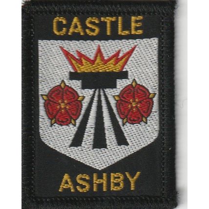 Scout Badge UK - Castle Ashby - Hessian Back (BY45)