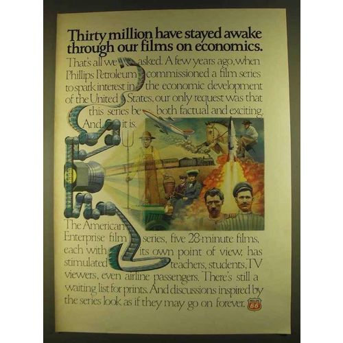 1980 Phillips 66 Petroleum Ad - Our Films on Economics