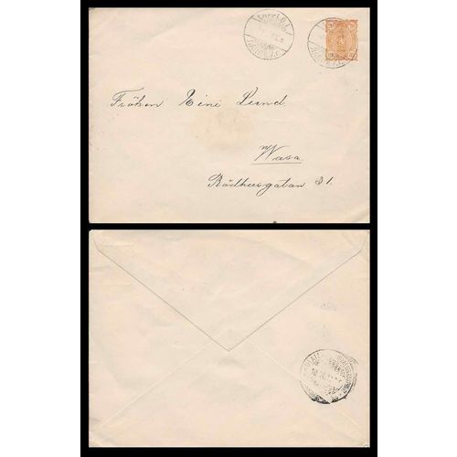Finland Postal Stationery 1900 Lappi.O.L. to Radhurgatan