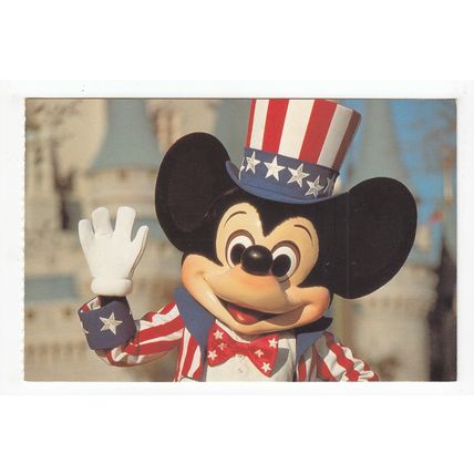 Mickey Mouse Postcard Walt Disney World H
