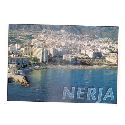 NERJA, COSTA DEL SOL...unused vintage postcard. (a) =