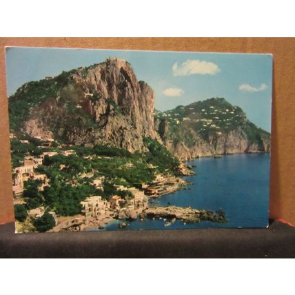SMALLER SHORE, CAPRI, ITALY unused vintage postcard #
