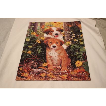 LET ME THROUGH DOGS PUPPIES COMPLETE Puzzle
