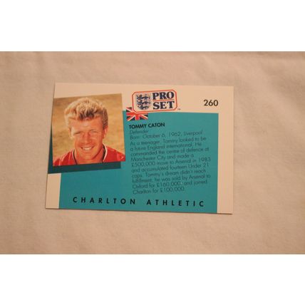 Tommy Caton 1990/91 Pro Set NO. 260