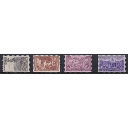 795 3c Northwest Territory Barely Clears MNH VA0599c