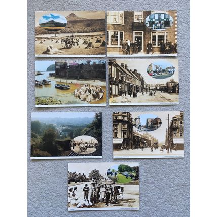 POSTCARDS - TEESIDE VIEWS (7 CARDS)