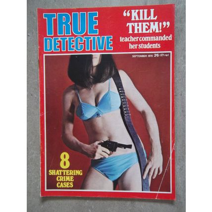 True Detective Pulp Magazine September 1970 Argus Press